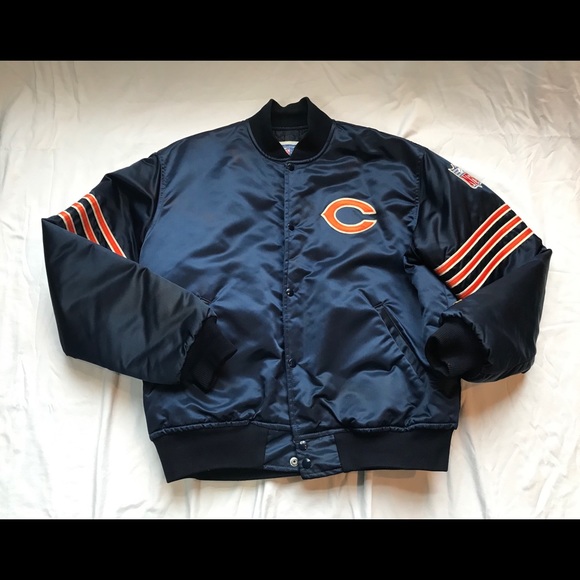 VINTAGE Chicago Bears Starter Jacket - Picture 5 of 8
